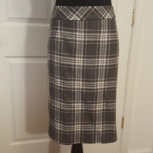 Plaid Professional Skirt